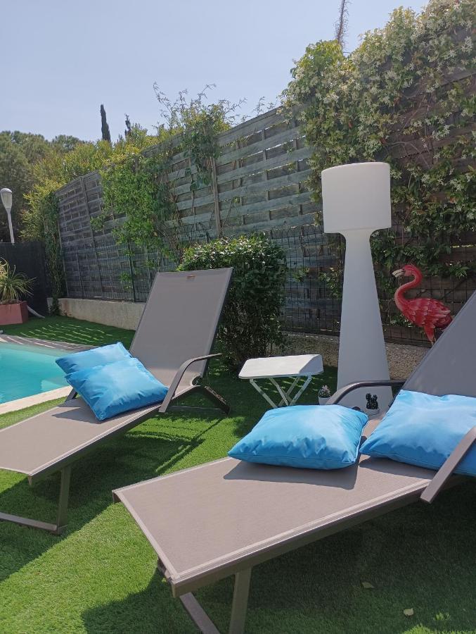 Mimilou Mont St Loup Piscine Privee Appartement Agde Buitenkant foto