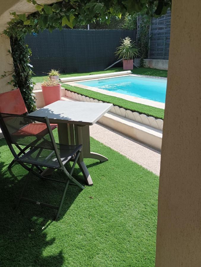 Mimilou Mont St Loup Piscine Privee Appartement Agde Buitenkant foto