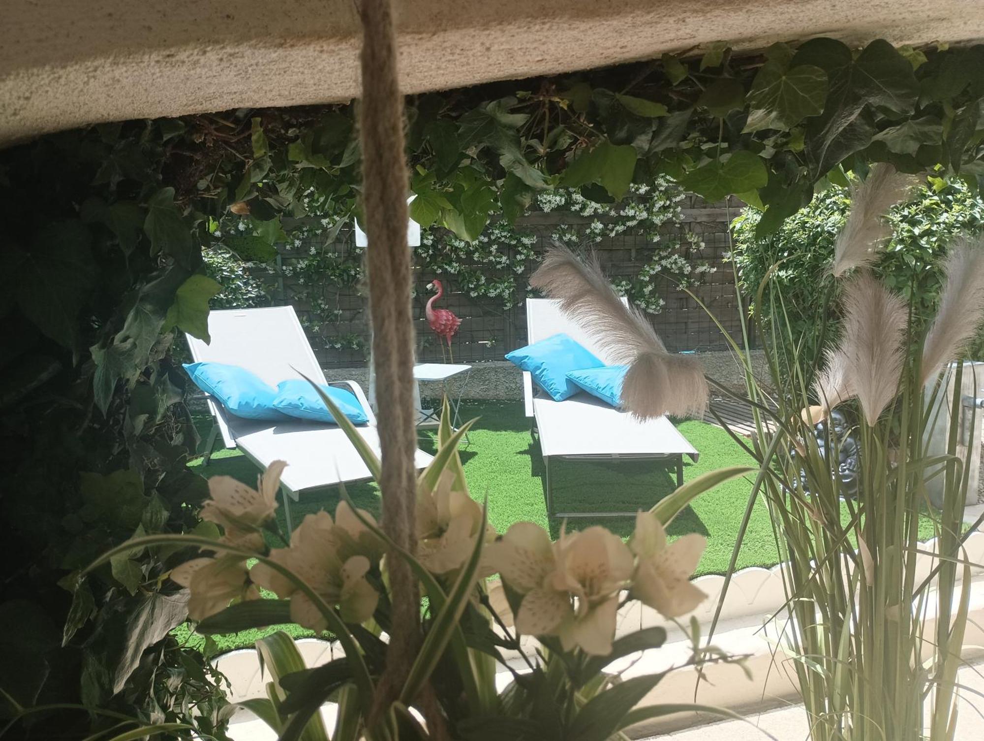 Mimilou Mont St Loup Piscine Privee Appartement Agde Kamer foto